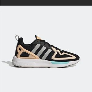 adidas Black and Beige Sneakers